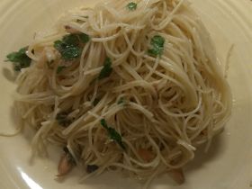 This is no ordinary spaghetti with garlic and oil