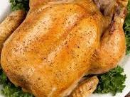 This is a capon.....tastes like chicken.