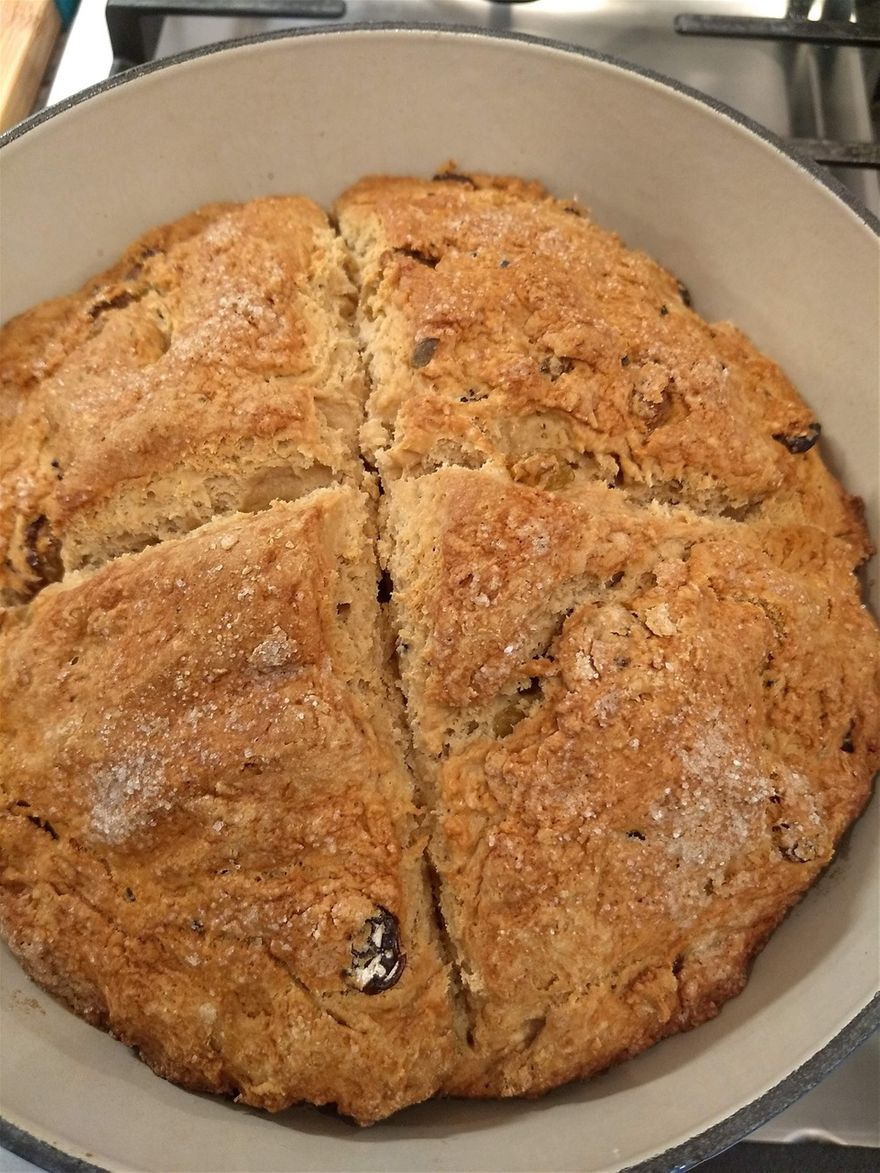 You have to bake a soda bread...