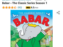 Couldn't get enough of my Babar books.